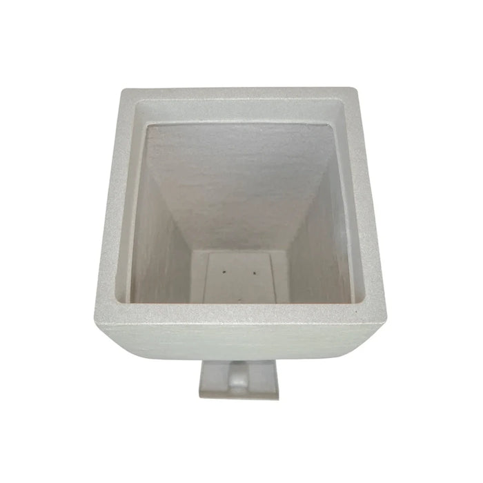 elevenpast Pots & Planters All In One Modern Square Japi Planter in Sandstone - 3 Sizes