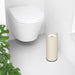 Brabantia toilet roll dispenser ReNew Toilet Roll Dispenser - Matt Steel | Soft Beige | Platinum