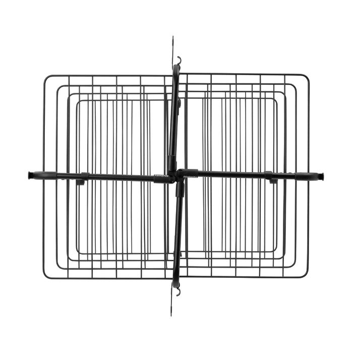 elevenpast drying rack Brabantia HangOn Tower Drying Rack, 30 metres – Matt Black | White