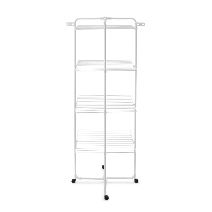 elevenpast drying rack Brabantia HangOn Tower Drying Rack, 30 metres – Matt Black | White