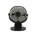elevenpast fan Portable and Rechargeable Clip On Table Fan Black | White