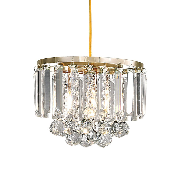 elevenpast Melanie Crystal Light | Chrome or Gold