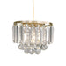 elevenpast Melanie Crystal Light | Chrome or Gold