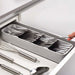 elevenpast Cutlery Drawer Organsier | Grey or White