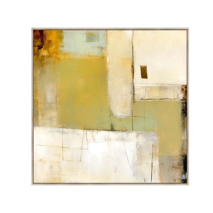 Luminous Zest Wall Art In Lime Splash elevenpast