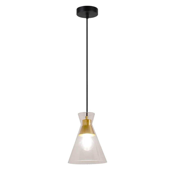 elevenpast Pendant Cleopatra Glass Pendant Light with 1, 3 or 5 lights