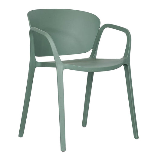 elevenpast Powder Green Bent Chair Polypropylene Indoor | Outdoor