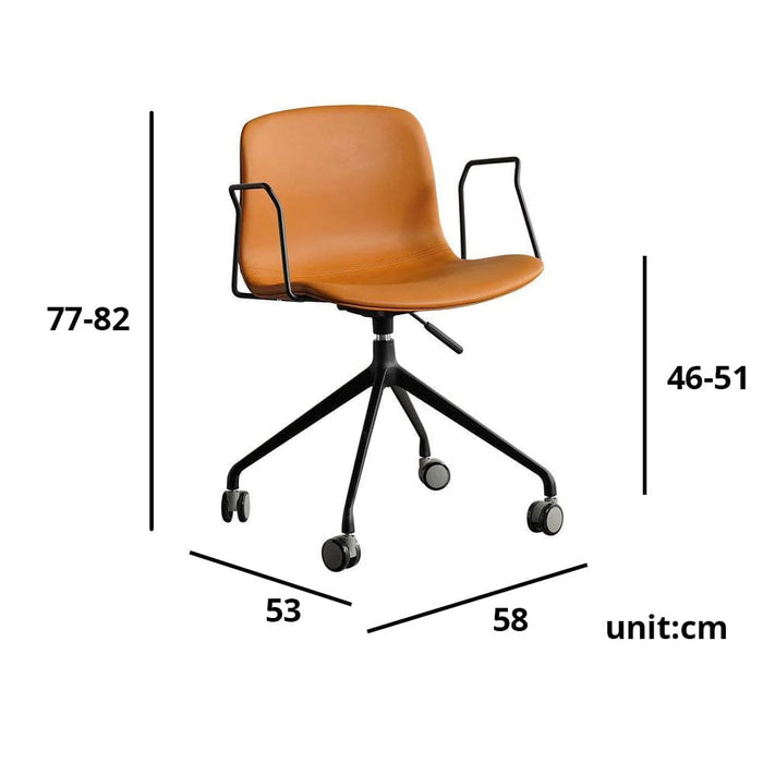 elevenpast Chairs Belgium Arm Office Chair | Four Colour Options