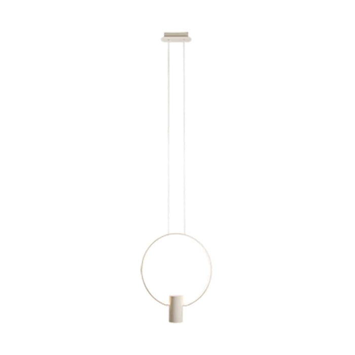 elevenpast Pendant Aurora Round LED Pendant Light | Black or White