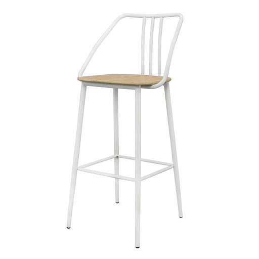 elevenpast Bar stool White Manhattan Bar Stool