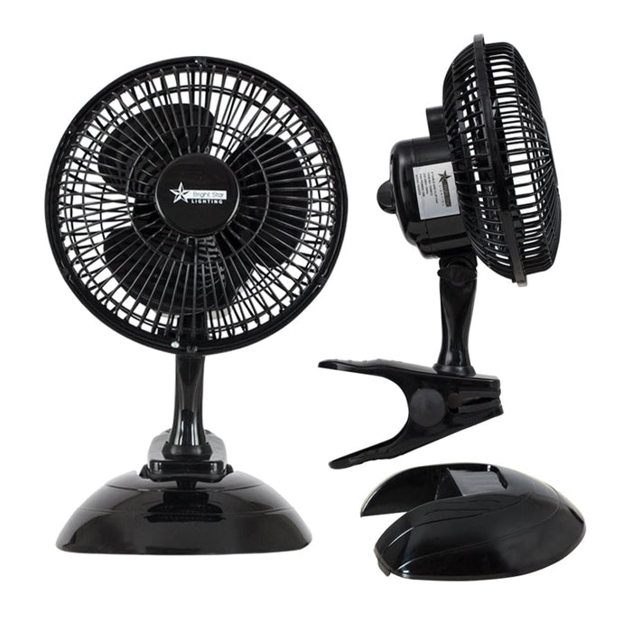 elevenpast fan Table or Clip On Plastic Fan | Black or White