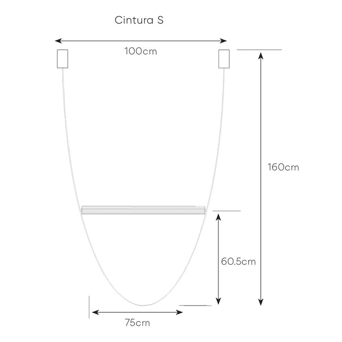 elevenpast Pendant Cintura Pendant Light | Small or Large