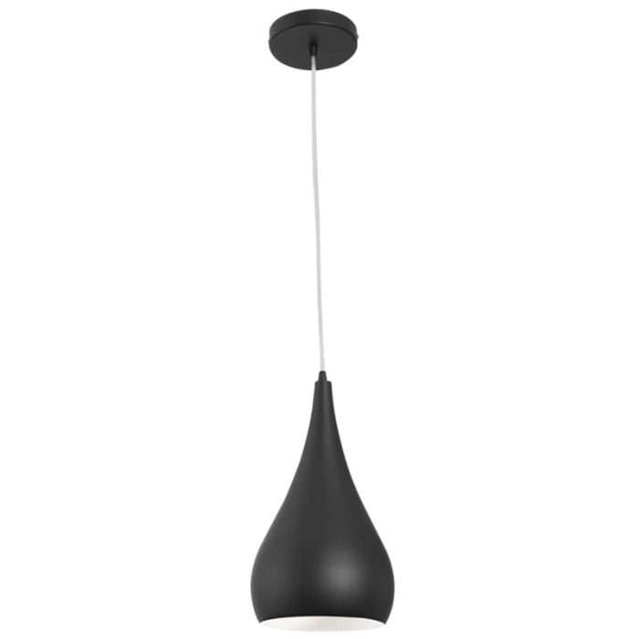 elevenpast Pendant Tello Metal Pendant Light | Black or White