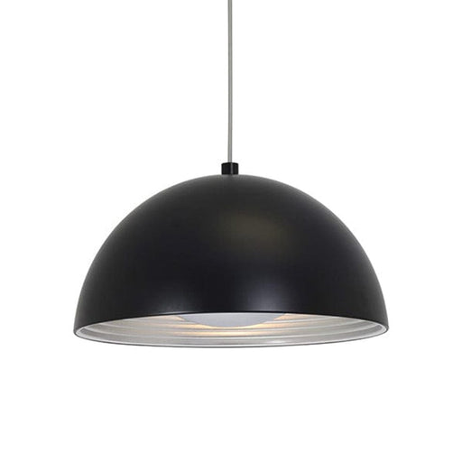 elevenpast Modernica Metal Dome Pendant Light Black | White