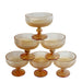 elevenpast Decor Dessert Coupe Glass Bowl of 6 | 9 Colour Options