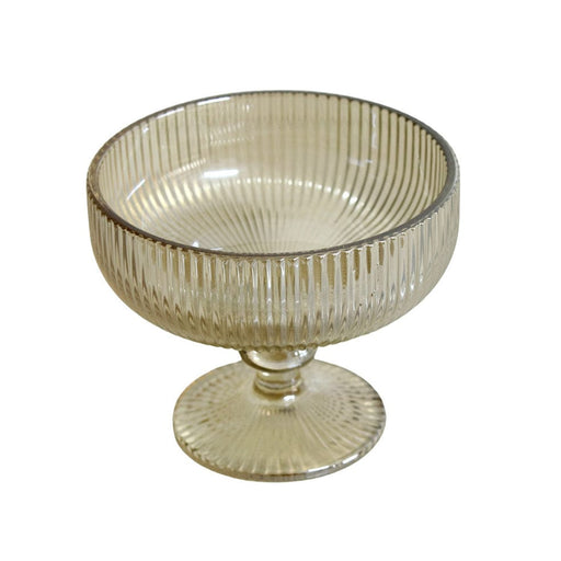 elevenpast Decor Yellow Dessert Coupe Glass Bowl of 6 | 9 Colour Options