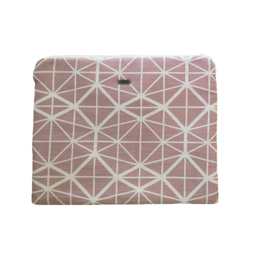 elevenpast Accessories Nude Pink Fabric Laptop Pouch 15"
