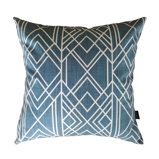 elevenpast Blue Deco Design Scatter Cushion 50cm x 50cm