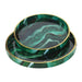 elevenpast Ceramics Glass Tray Agate Green