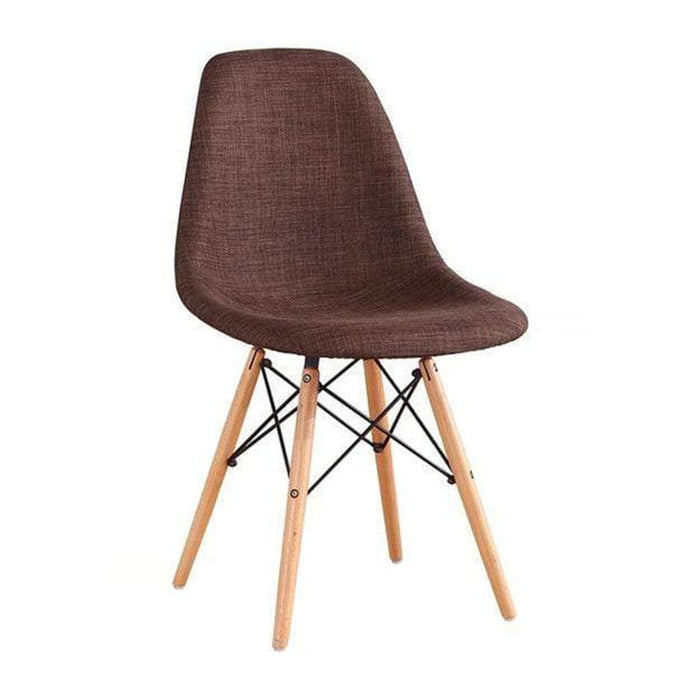 elevenpast Chairs Brown Upholstered Oscar Chair