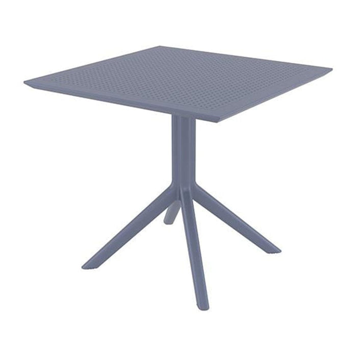 elevenpast Tables Dark Grey Sky Flip Top Table