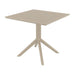 elevenpast Tables Taupe Sky Flip Top Table