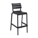 elevenpast Bar stool Black Helen Polypropylene Bar Stool