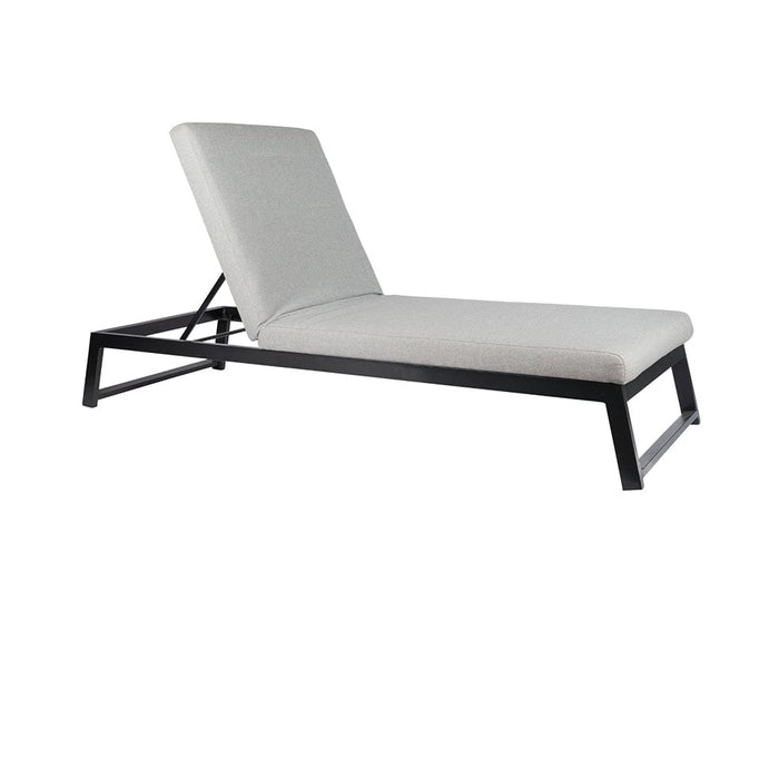 Hertex Haus Lounger Tangier Outdoor Lounger in Gravel Road or Driftwood