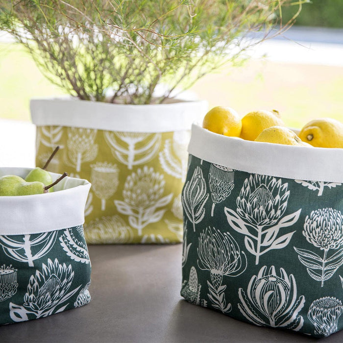 elevenpast Pots & Planters Fabric Pot Covers Medium | Twelve Styles