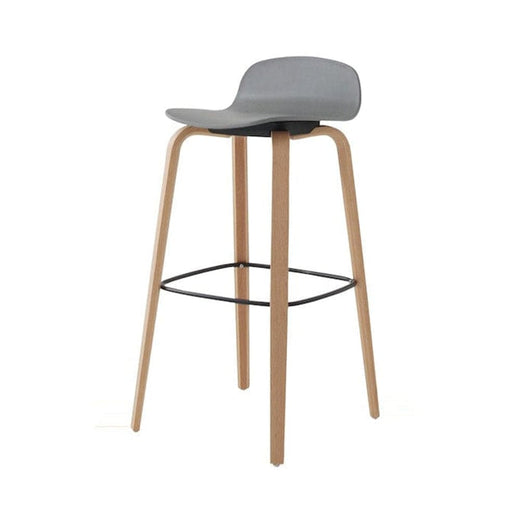 elevenpast Maison Kitchen or Bar Stool - Polypropylene & Wood