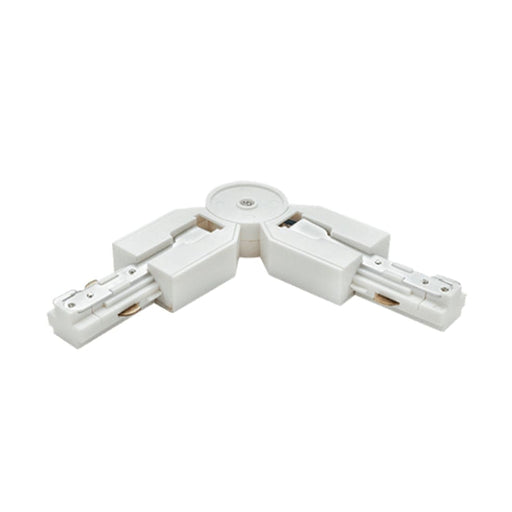 elevenpast White Track Connector L Shape Flexible