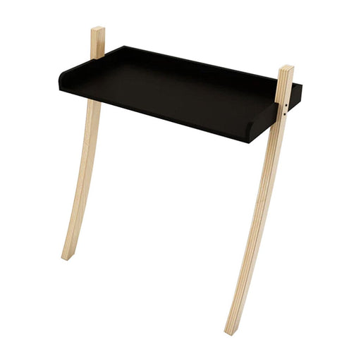 elevenpast Desks Black Leaning Wooden Desk | White or Black