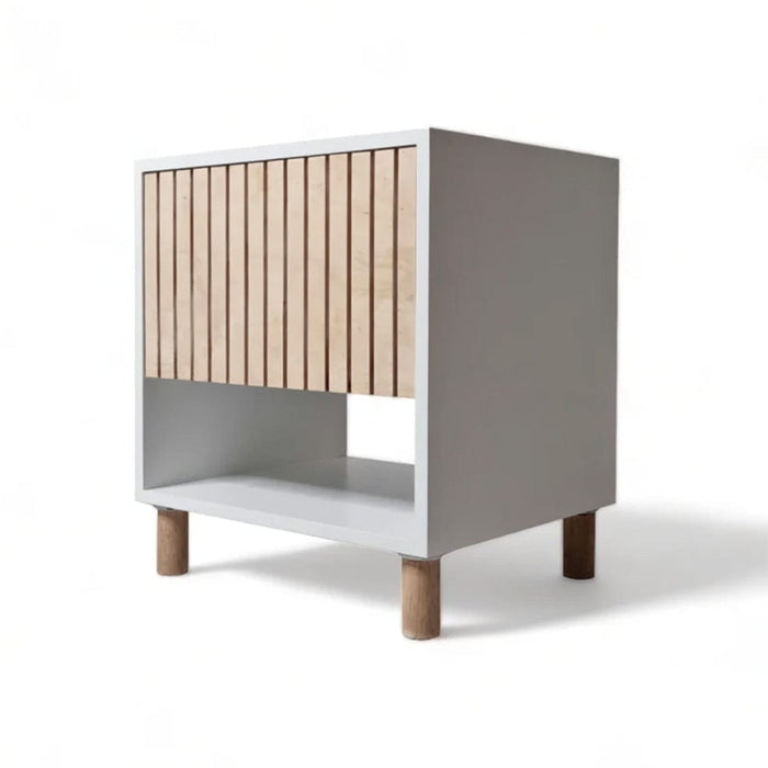 elevenpast Bedside Pedestal Thendo Bedside Pedestal | White or Black