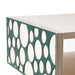 elevenpast Bedside Pedestal Bubble Bedside Table | White, Green or Turquoise