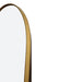elevenpast Mirrors Full Length Arch Mirror Black | Gold