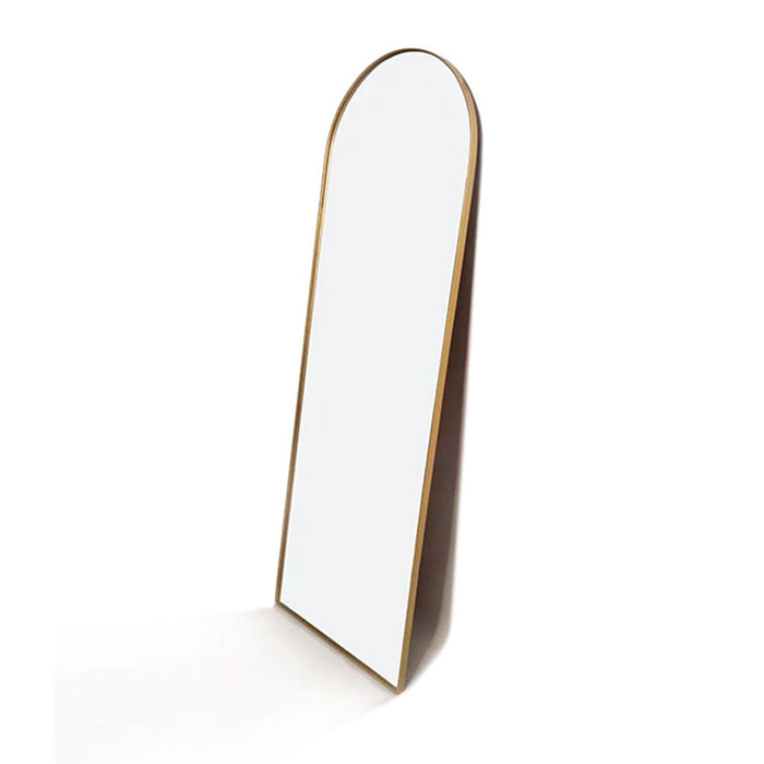 elevenpast Mirrors Full Length Arch Mirror Black | Gold