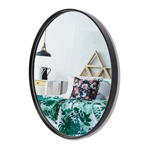 elevenpast Mirrors Deep Frame Round Mirror Black | White | Gold | Bronze