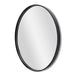 elevenpast Mirrors Deep Frame Round Mirror Black | White | Gold | Bronze
