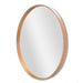 elevenpast Mirrors Deep Frame Round Mirror Black | White | Gold | Bronze
