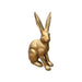 elevenpast Decor Large Long Eared Sitting Bunny Gold | Small, Medium or Large