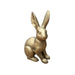 elevenpast Decor Small Long Eared Sitting Bunny Gold | Small, Medium or Large