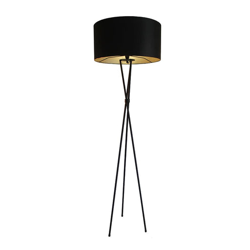 elevenpast Winx Tripod Floor Lamp Charcoal | Black