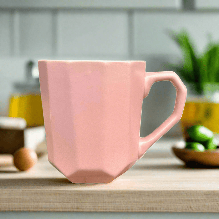 elevenpast Ceramic Edged Mug Pink | Blue | Green | Yellow | Orange