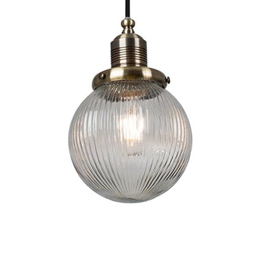 elevenpast Pendant Barcelona Glass and Metal Pendant Light
