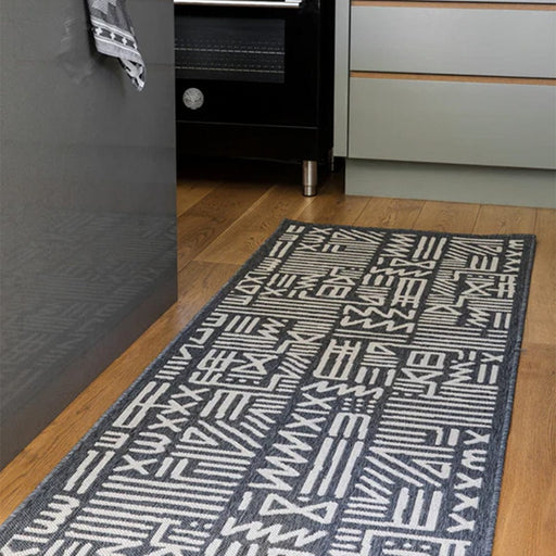 elevenpast Rugs Mural Grey Rug