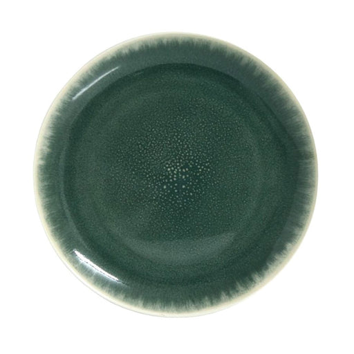 elevenpast Side Ceramic Faded Green Plate Set Of 6 | Side or Dinner