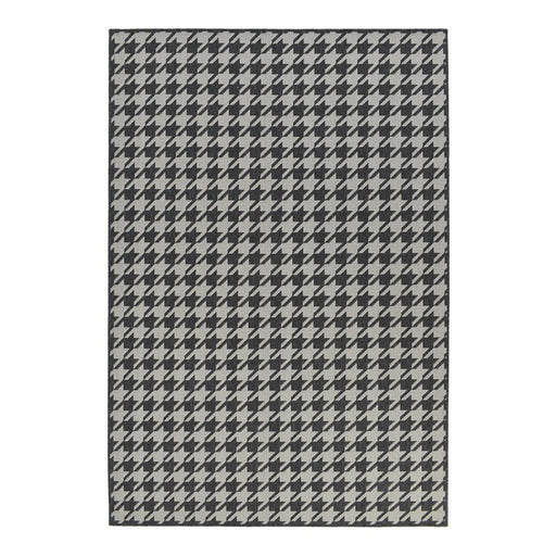 elevenpast Houndstooth Grey Rug
