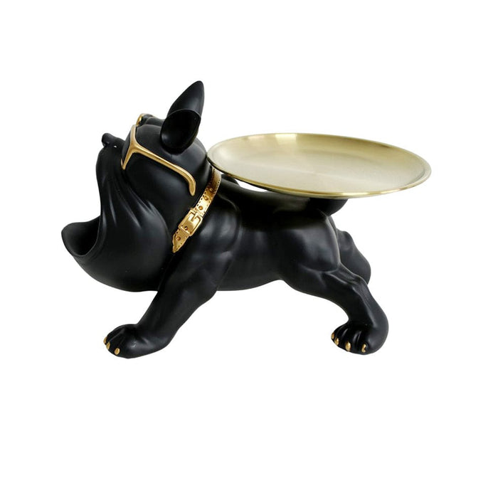elevenpast Cool Dog Big Mouth and Gold Plate Figure