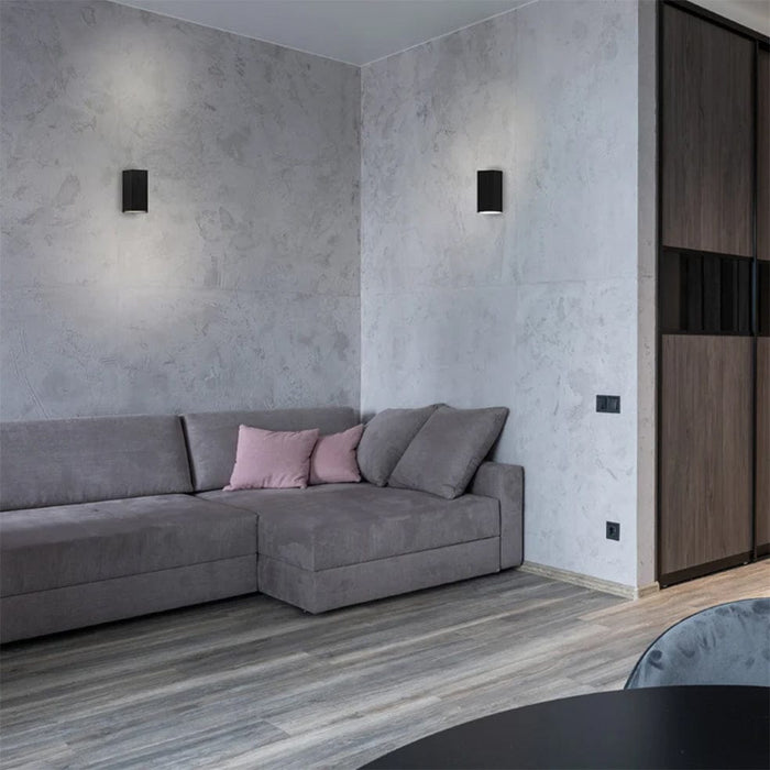 elevenpast Outdoor Clara Downface Wall light Aluminium