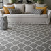 elevenpast Lattice Pewter Rug